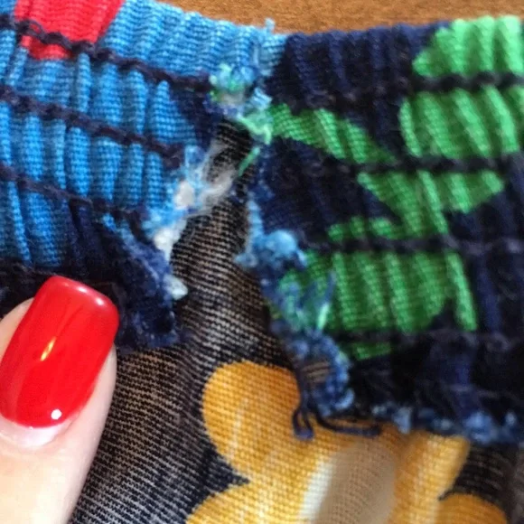 Bright & cheerful vintage 1960s ditzy daisies ric-rac skirt - Picture 13 of 15